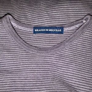 Brandy Melville striped top, long sleeves